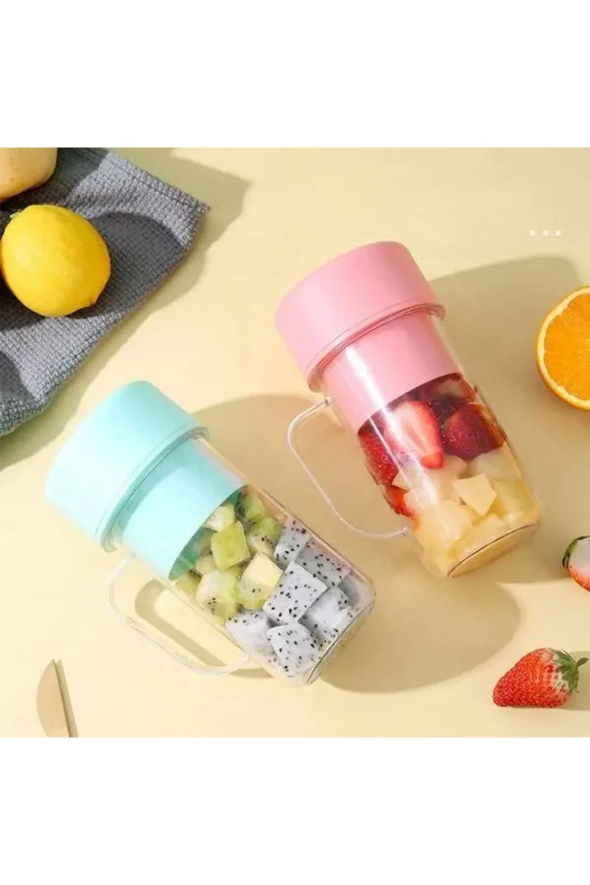 Taşınabilir Pipetli Bardak Blender