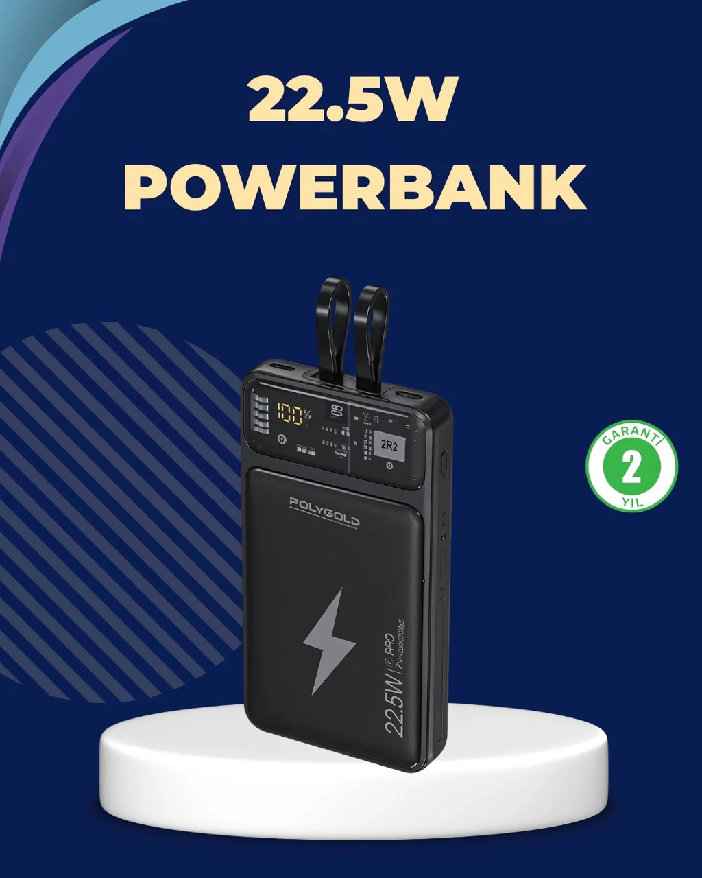 Taşınabilir Powerbank 22.5w Hızlı Şarj Destekli Diğer