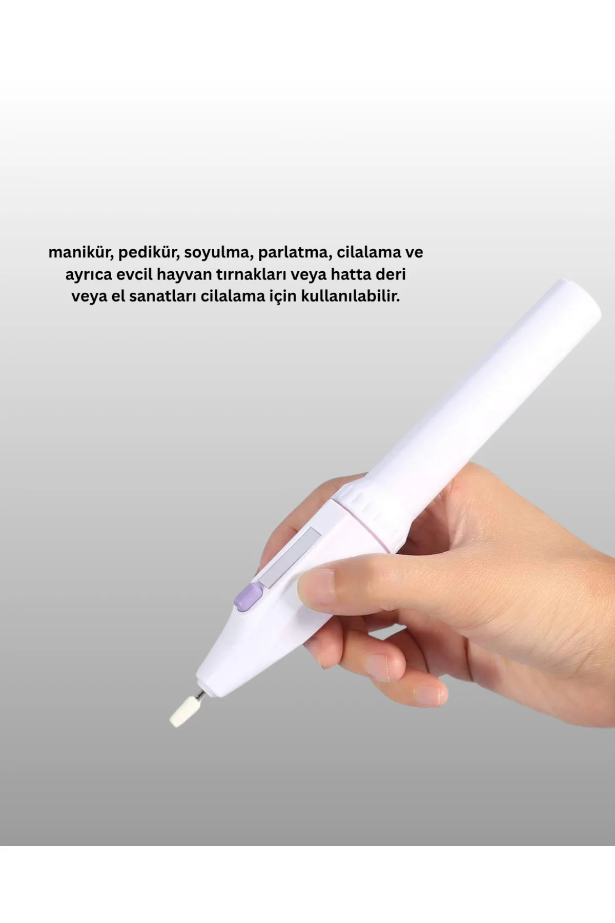 Taşınabilir Profesyonel Manikür Pedikür Seti - Lisinya