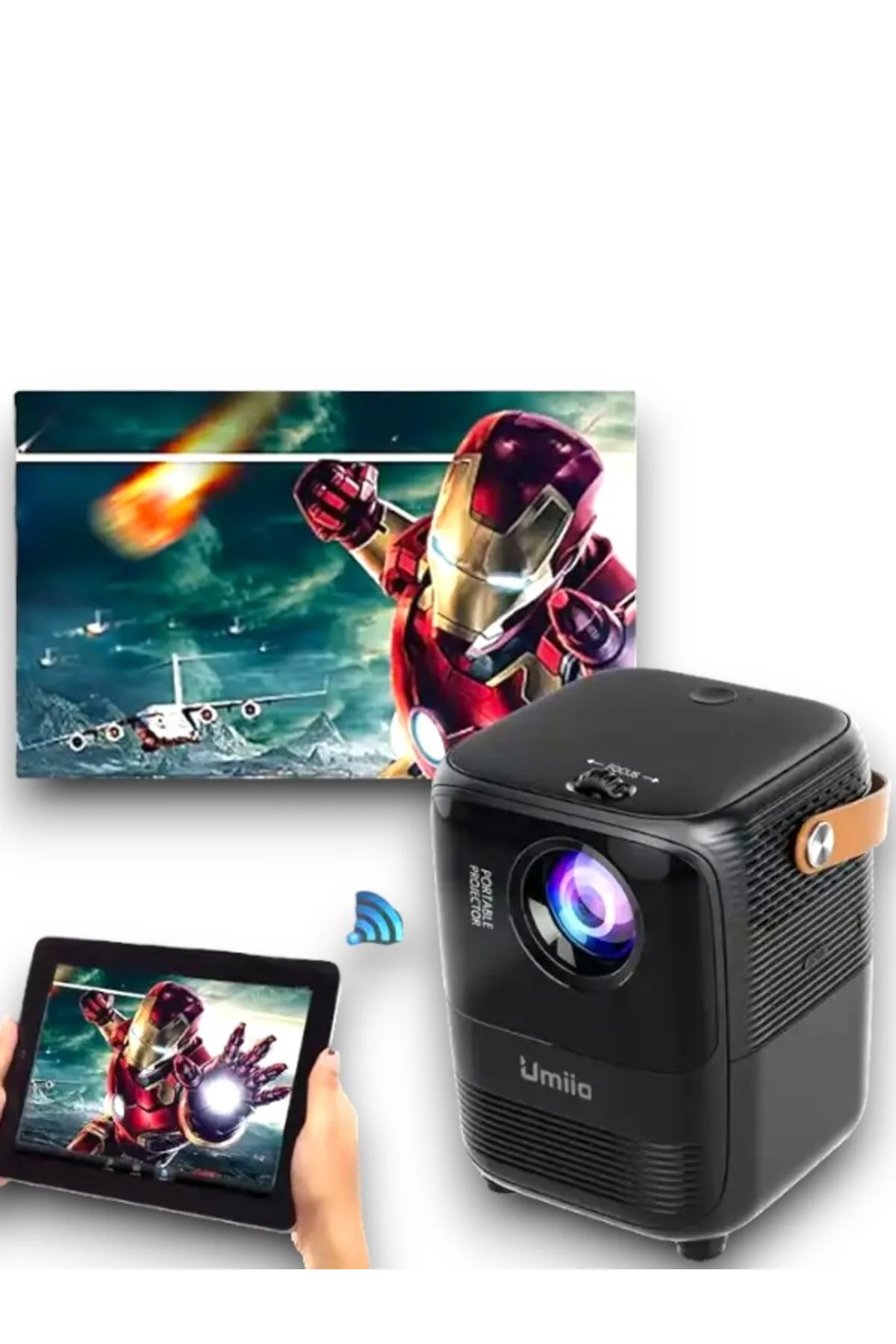 Taşınabilir Projeksiyon 64 GB Dahili Depolama