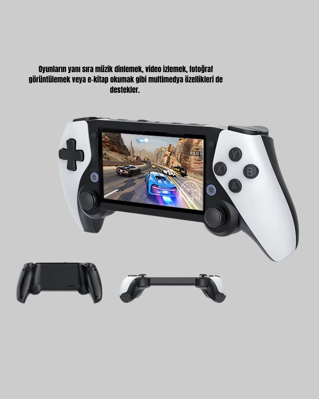 Taşınabilir Retro Oyun Konsolu – 4.3 İnç Ekran, 64 GB Hafıza ve K