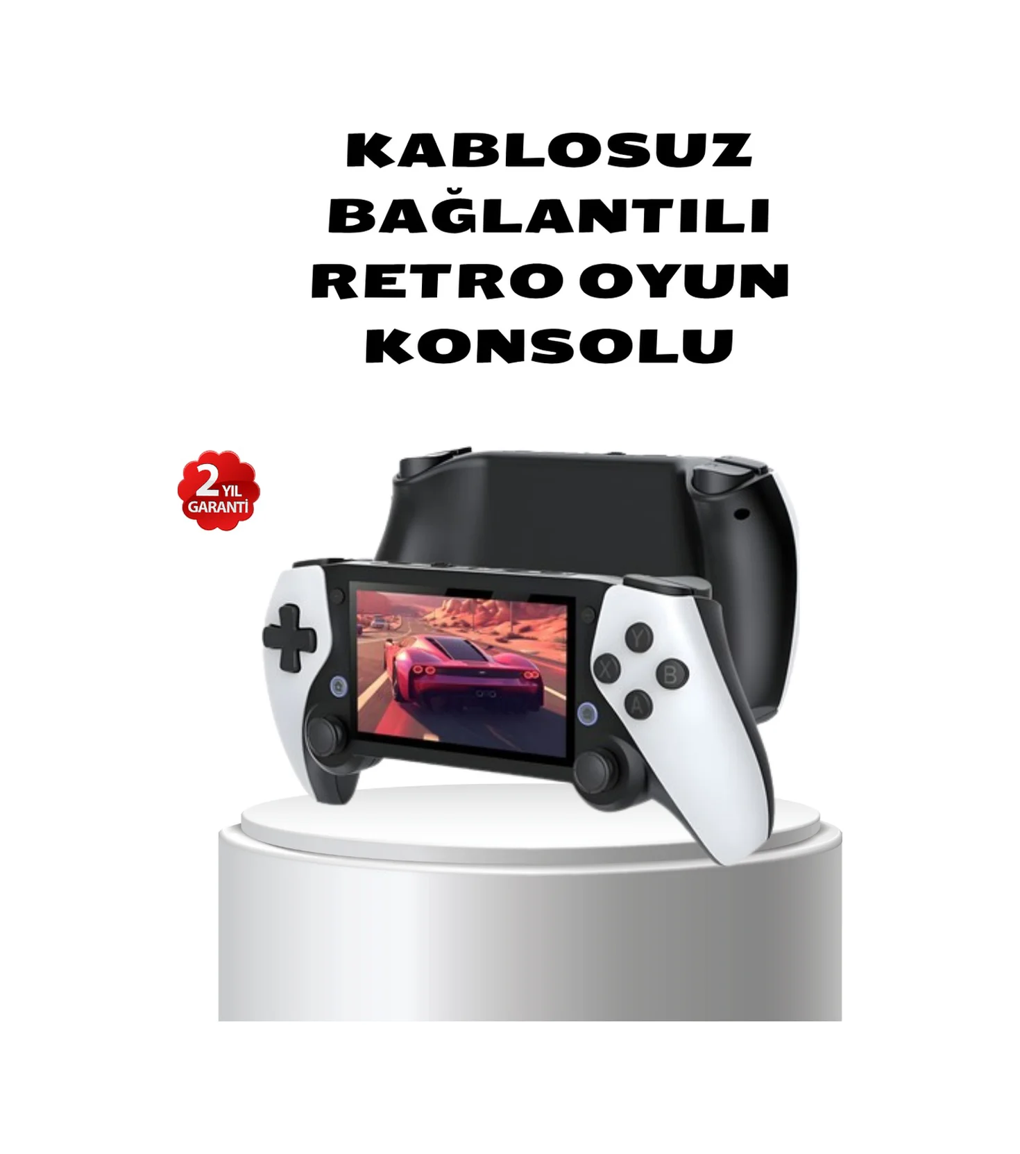 Taşınabilir Retro Oyun Konsolu 4.3 İnç Ekran 64 Gb Hafıza Ve Klasik Oyun Arşivi