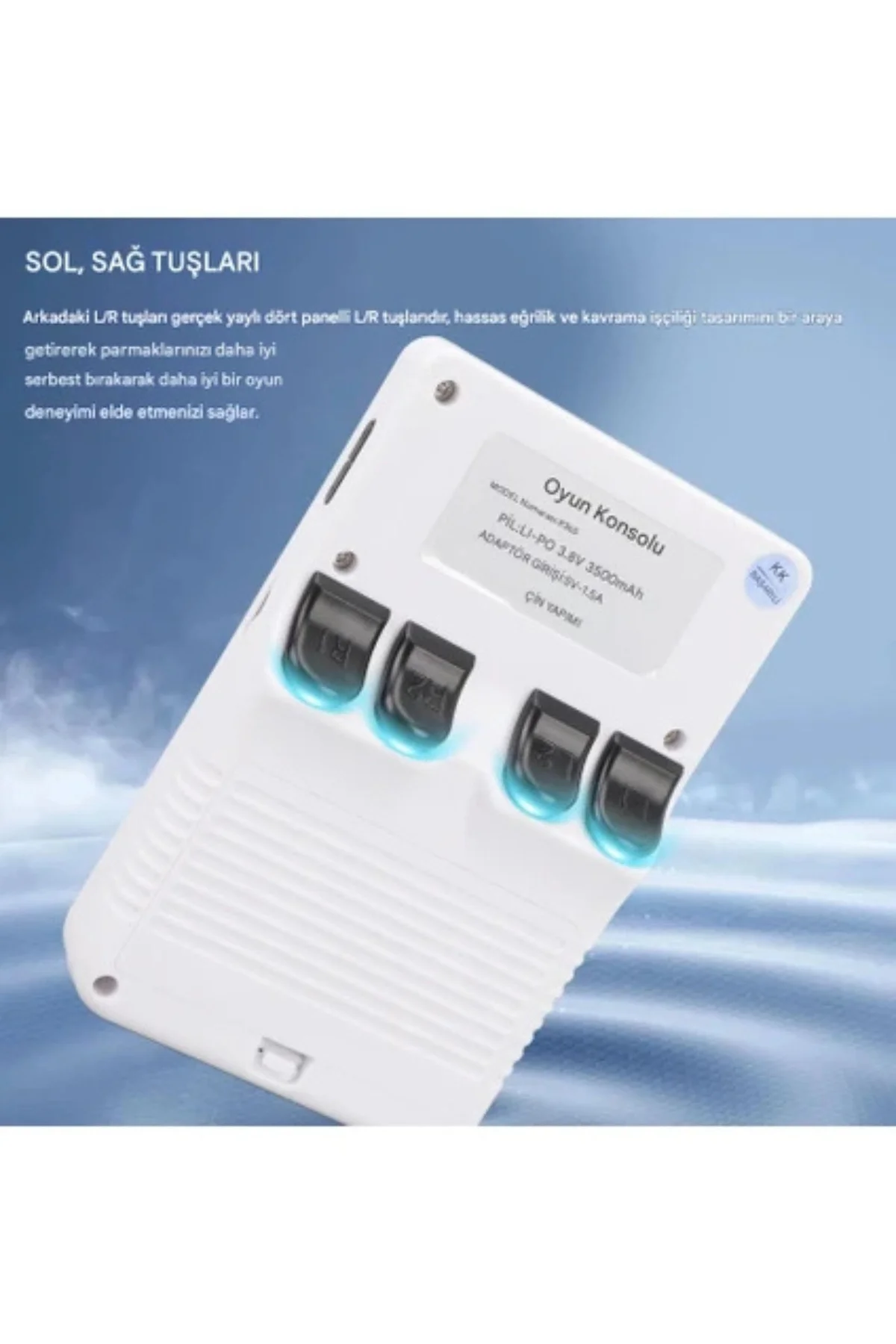 Taşınabilir Retro Oyun Konsolu - 3.5" IPS Ekran, 21.000 Oyun ve ArkOS İşletim Sistemi