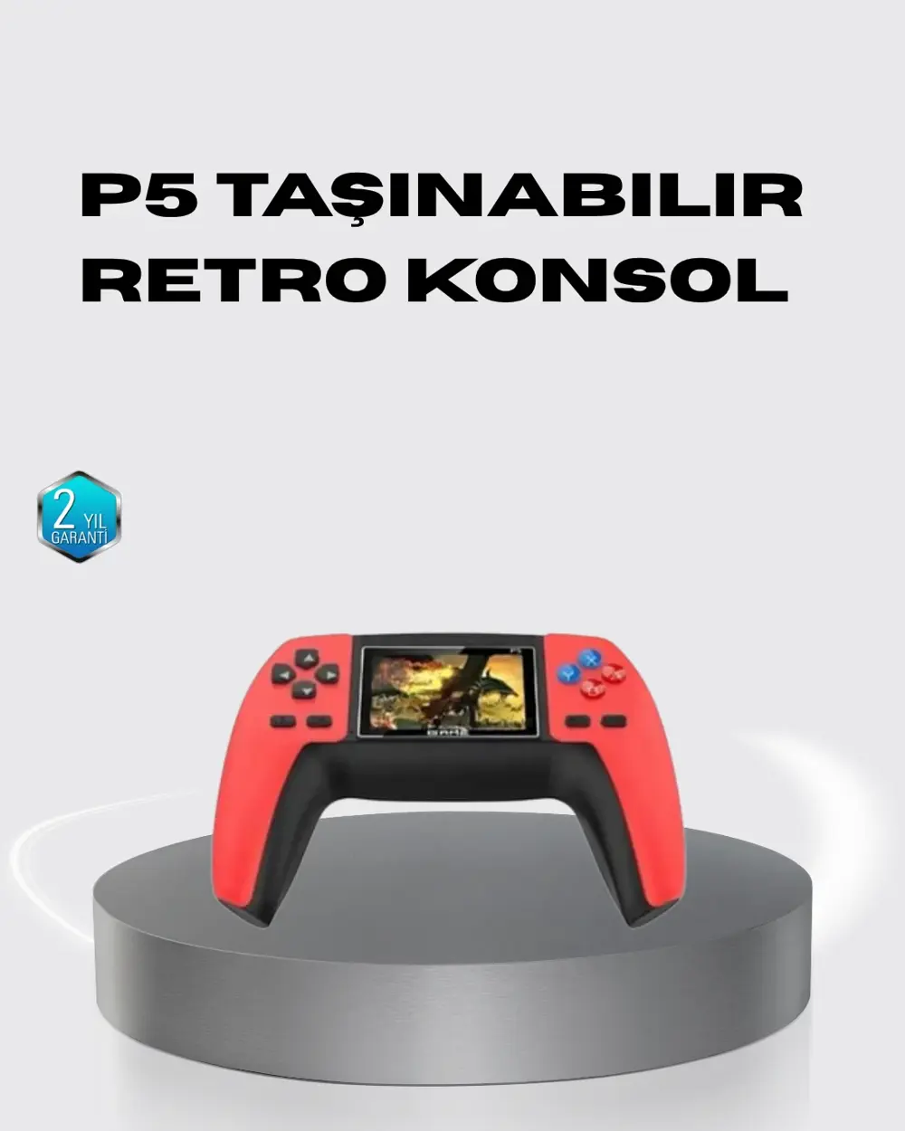 Taşınabilir Retro Oyun Konsolu – 520 Efsane Oyun Tek Cihazda