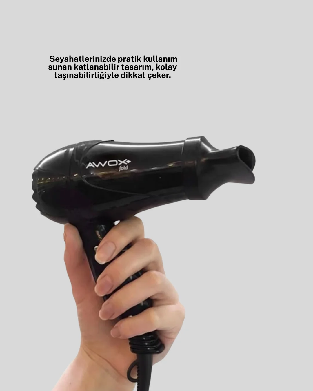 Taşınabilir Saç Kurutma Makinesi Enerji Tasarruflu Kullanım