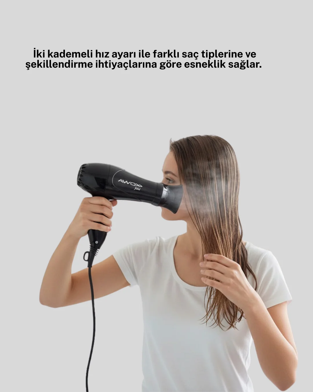 Taşınabilir Saç Kurutma Makinesi Enerji Tasarruflu Kullanım
