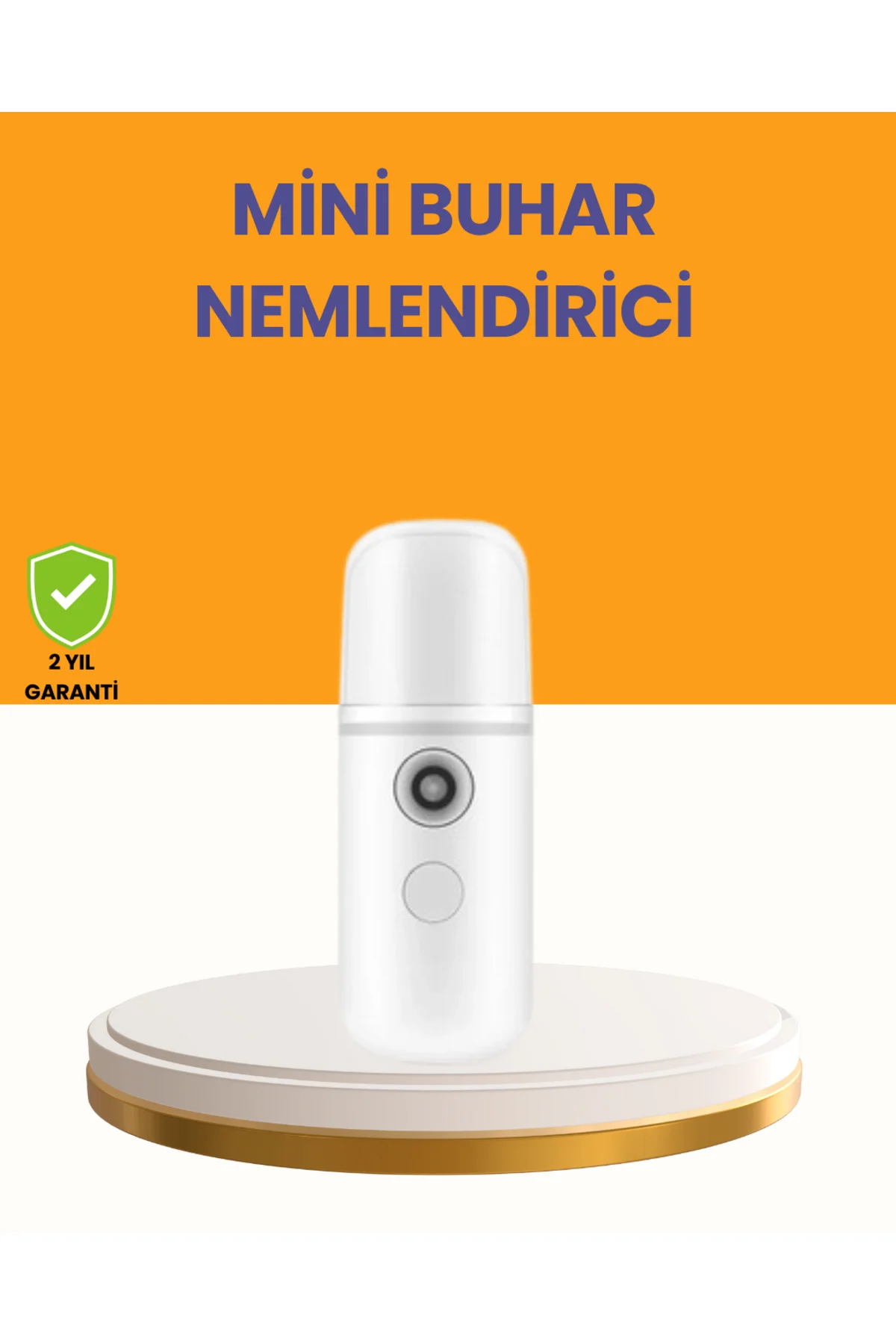 Taşınabilir Şarjlı Buhar Nemlendirici – Kablosuz Akıllı Pro Teknolojili Mini Cilt ve Ortam Nemlendir