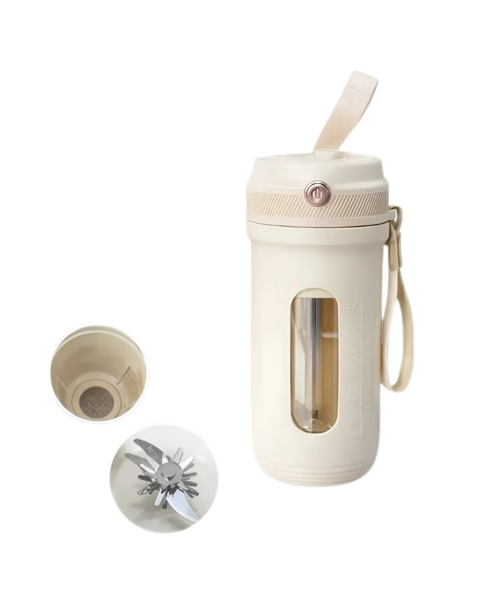 Taşınabilir Şarjlı Blender Smoothie ve Buz Kırıcı Özellikli 350 ML