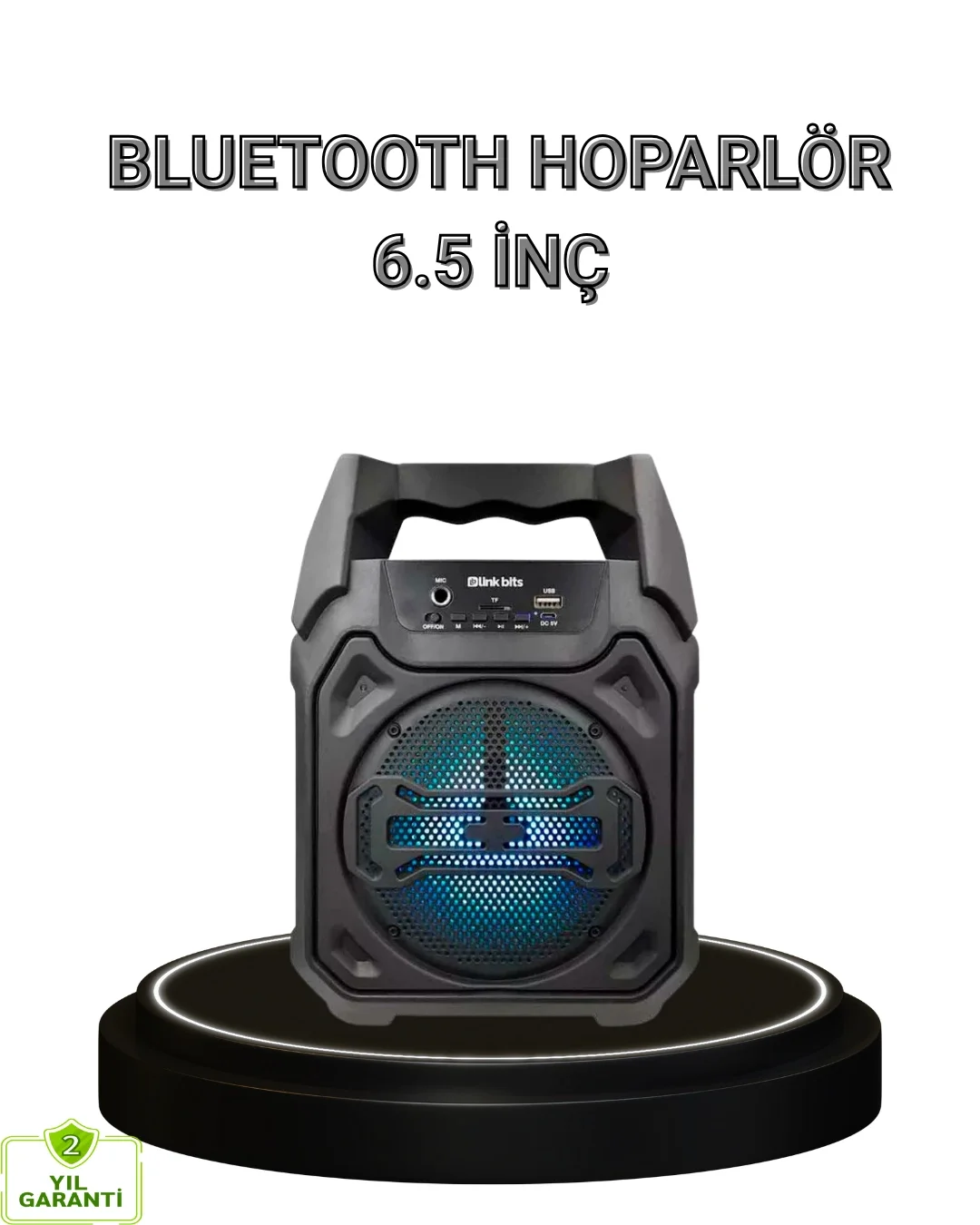 Taşınabilir Şarjlı Hoparlör – Bluetooth, TWS ve Uzun Pil Ömrü Taşınabilir Şarjlı Hoparlör – Bluetooth, TWS ve Uzun Pil Ömrü