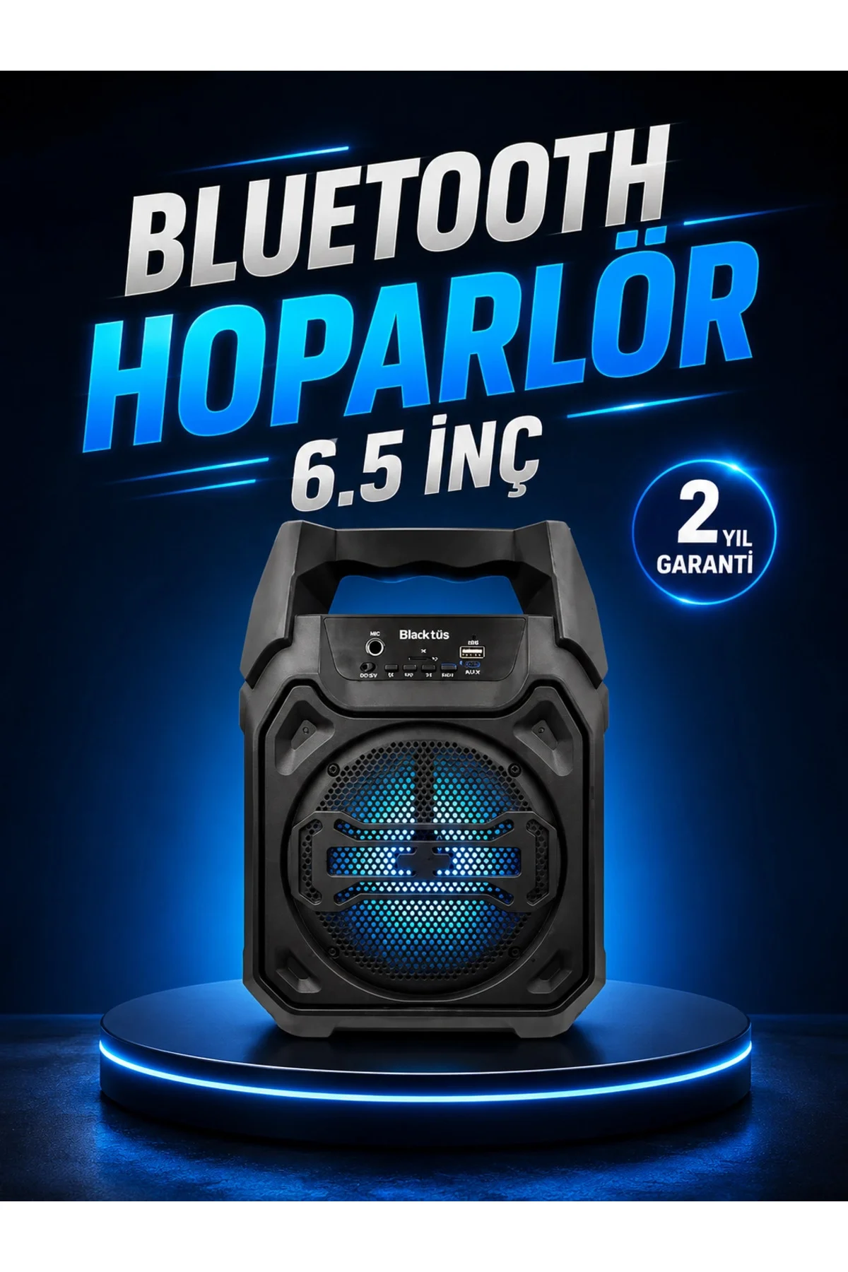 Taşınabilir Şarjlı Hoparlör – Bluetooth, TWS ve Uzun Pil Ömrü Taşınabilir Şarjlı Hoparlör – Bluetooth, TWS ve Uzun Pil Ömrü