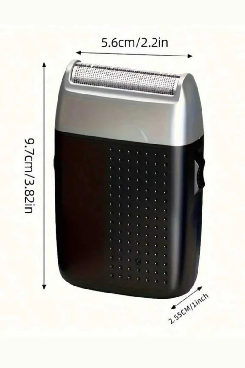 Taşınabilir Şarjlı Kablosuz Mini Tıraş Makinesi - Islak/Kuru Kullanıma Uygun USB Şarjlı Erkek Tıraş Makinesi ve Sakal Kesici