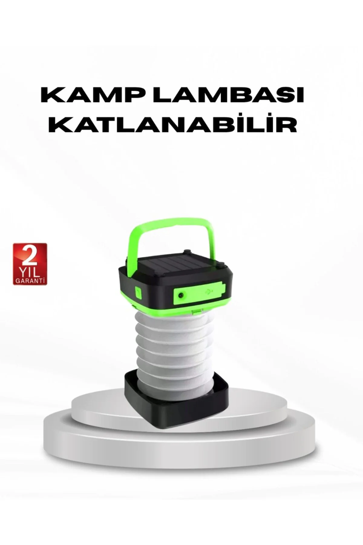 Taşınabilir Şarjlı Led Lamba – Dokunmatik Kontrol, Üç Kademeli Iş