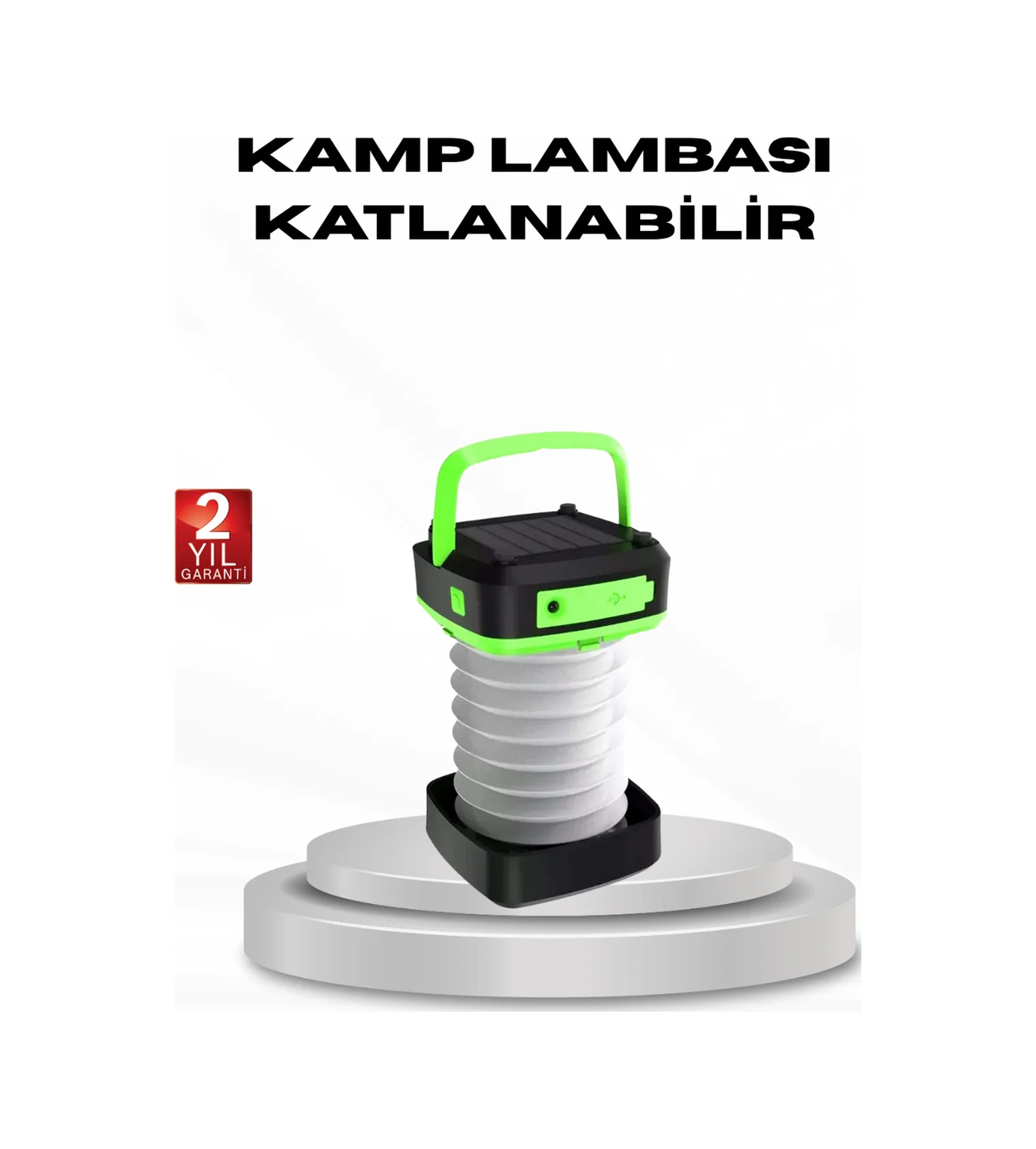 Taşınabilir Şarjlı Led Lamba Dokunmatik Kontrol, Üç Kademeli Işık