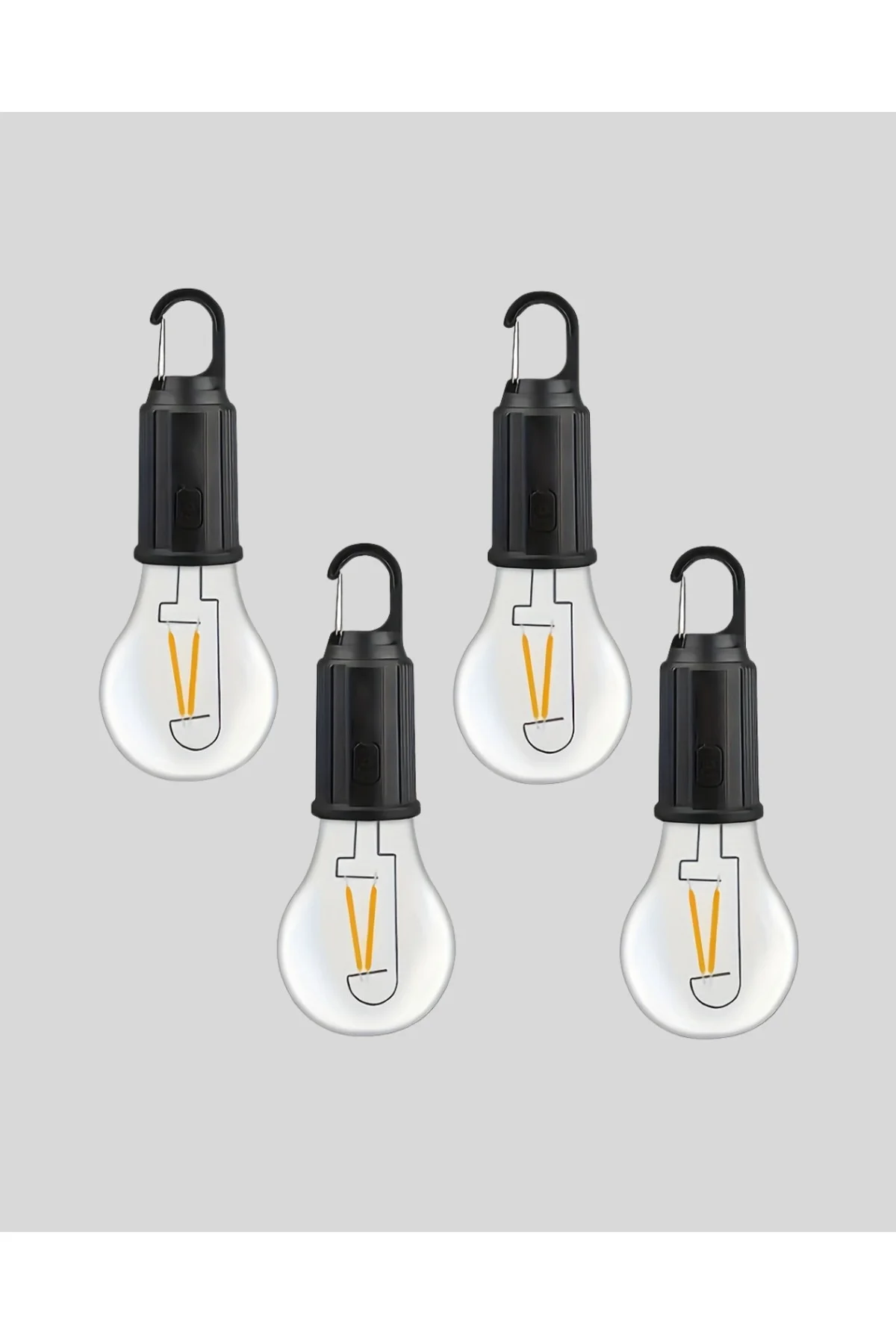 Taşınabilir Şarjlı LED Kamp Lambası – Type-C Girişli ve Kancalı T