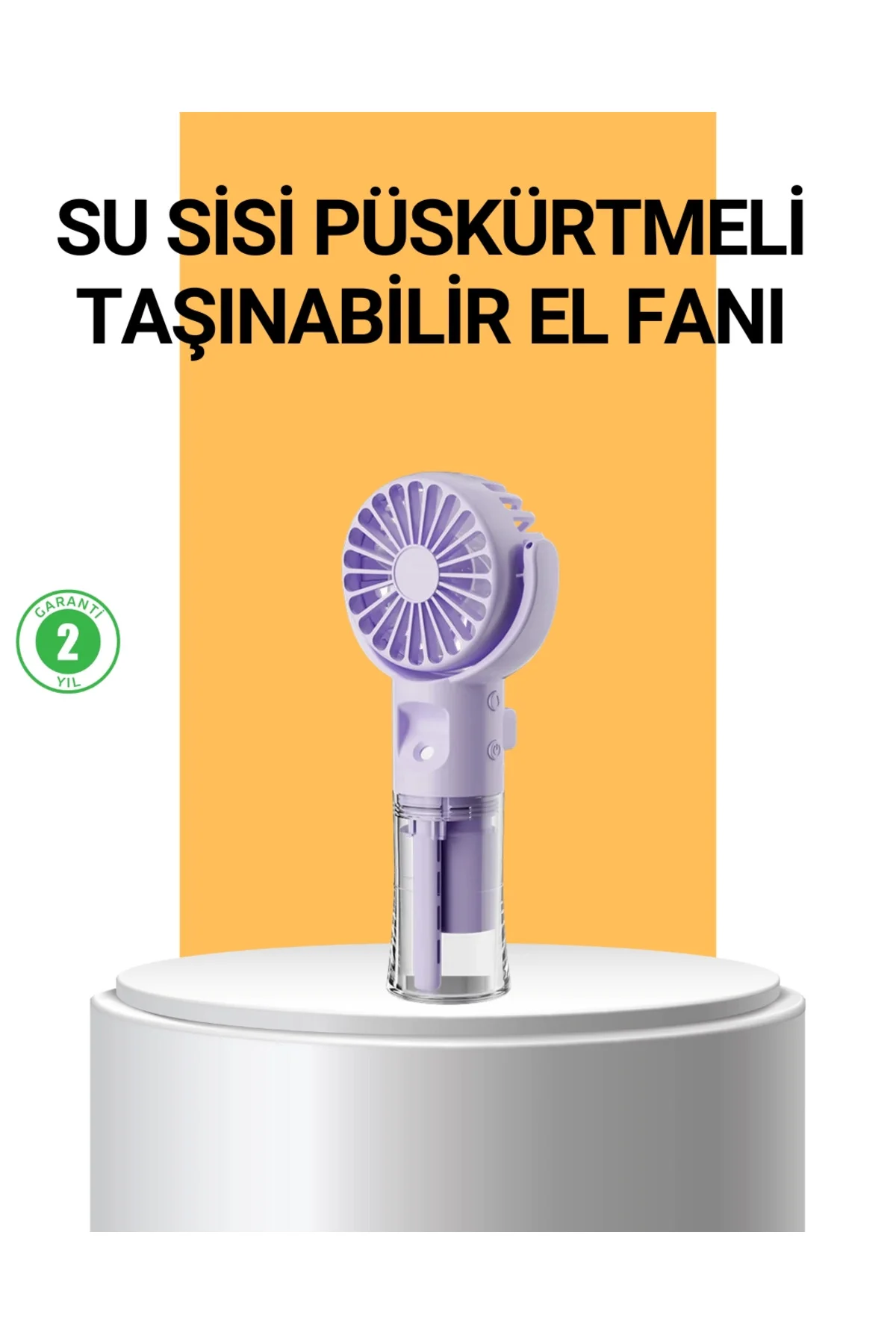 Taşınabilir Şarjlı Su Buharlı Mini Klima Fan