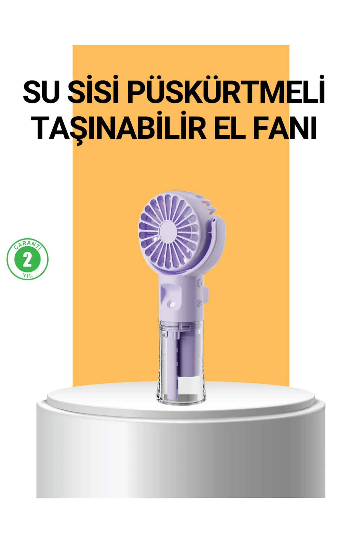 Taşınabilir Şarjlı Su Buharlı Mini Klima Fan