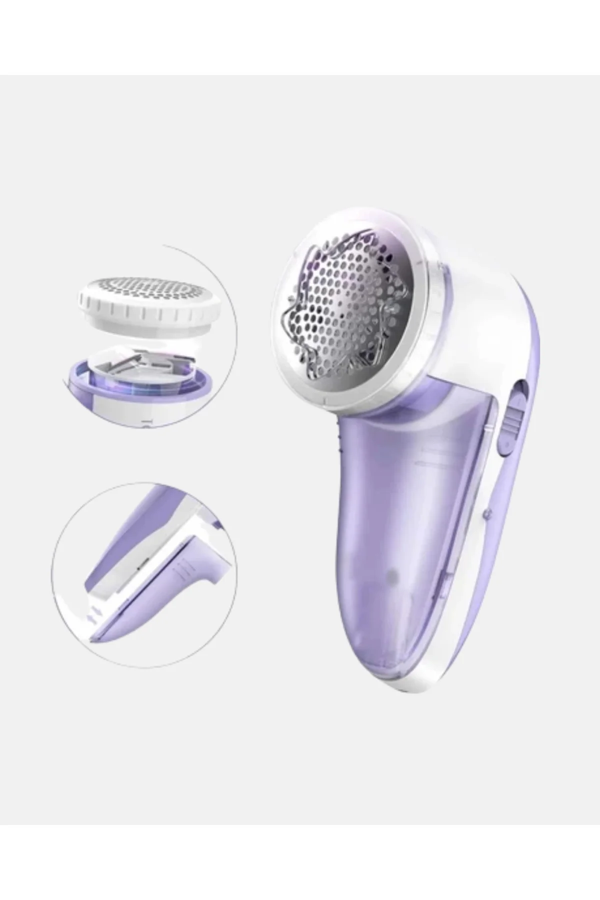 Taşınabilir Şarjlı Tiftik Toplayıcı - Çıkarılabilir Hazneli Anti-