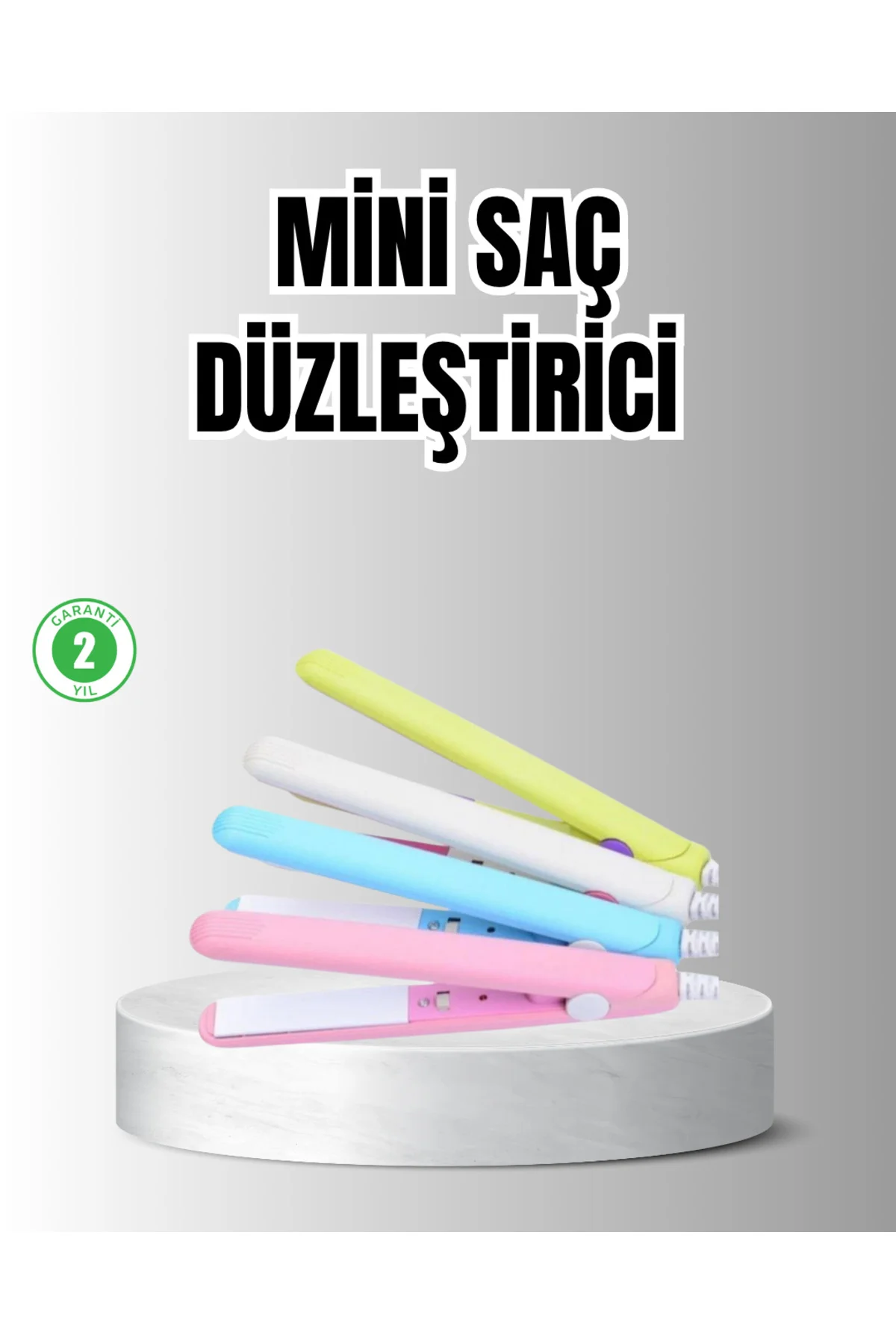 Taşınabilir Seramik Kaplama Mini Saç Düzleştirici – Seyahat ve Gü