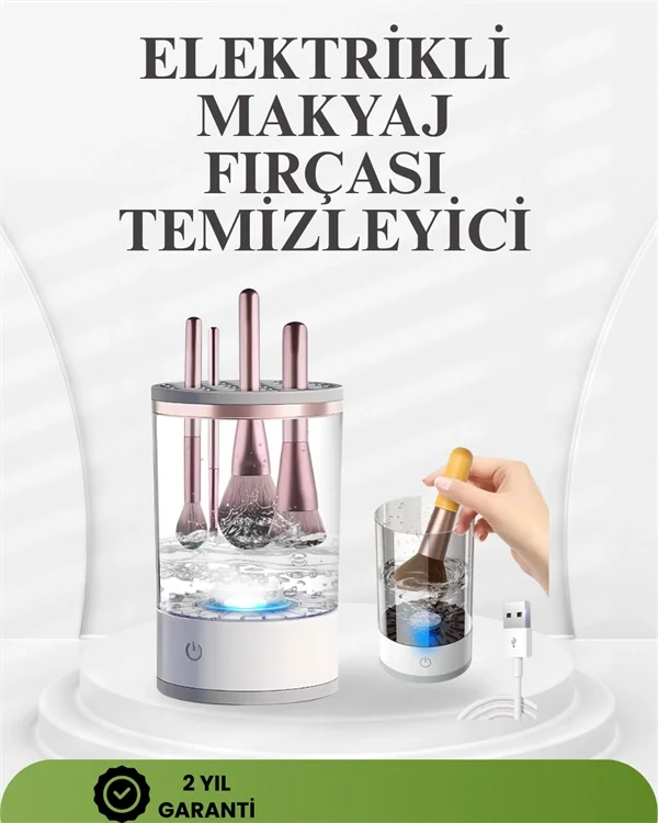 Taşınabilir, Sessiz ve Güçlü Makyaj Fırçası Temizleme Makinesi Fiyatı, Yorumları ve Özellikleri