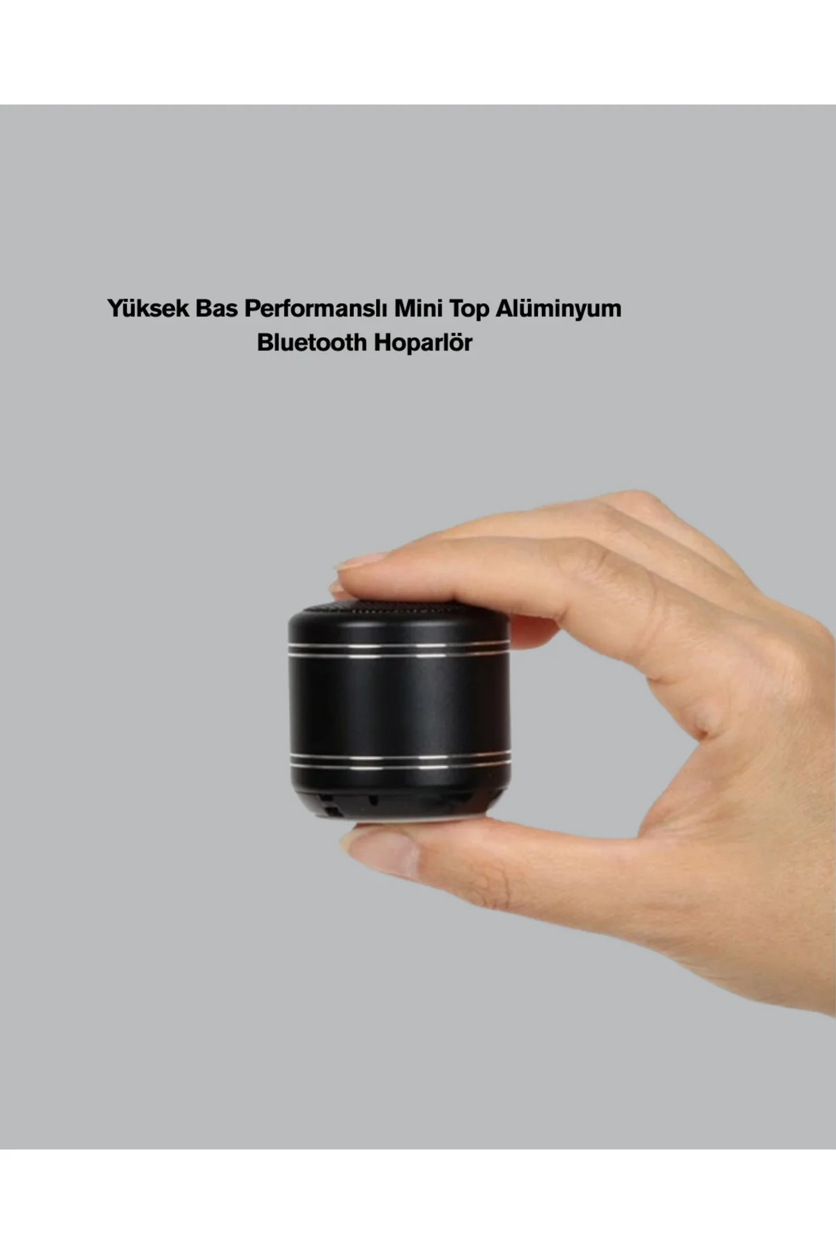 Taşınabilir Silindir Tasarım Bluetooth 5.0 Hoparlör Yüksek Bas Performanslı