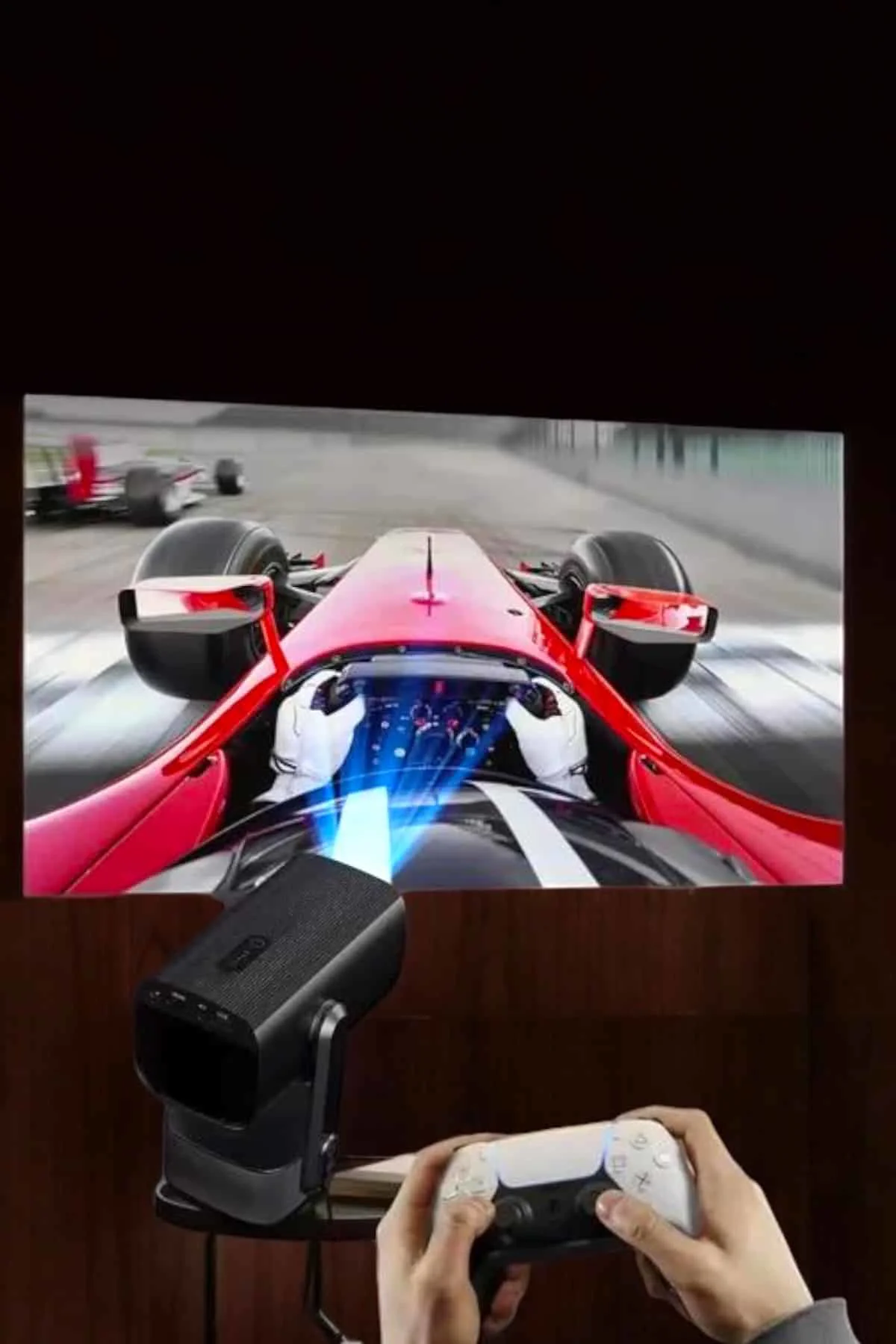 Taşınabilir Sinema Oyun Projektörü Akıllı Projeksiyon Android 11