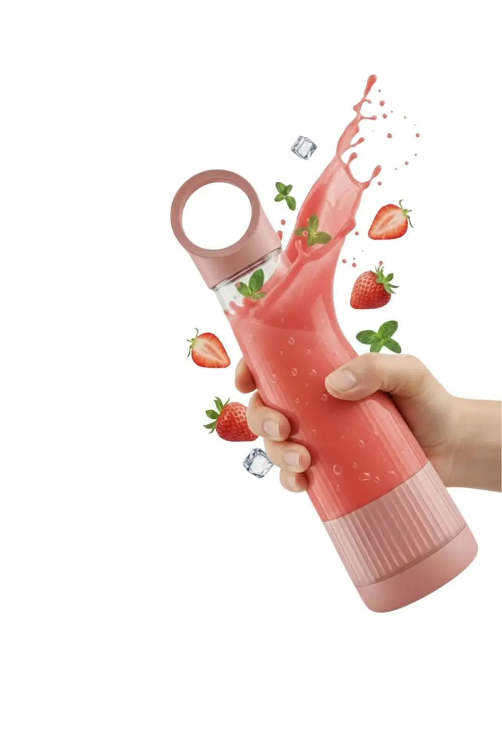 Taşınabilir Smoothie Blender 400 Ml Usb Şarjlı