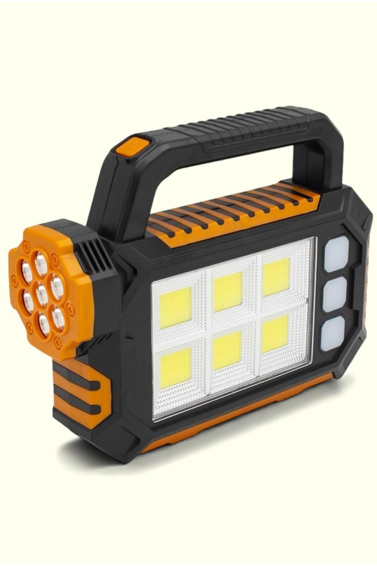 Taşınabilir Solar Lamba – 6 COB LED’li, 3 Çalışma Modlu Şarjlı Ay