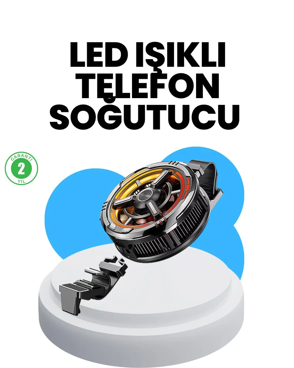 Taşınabilir Telefon Soğutucu - Oyun Performansı ve FPS Artışı