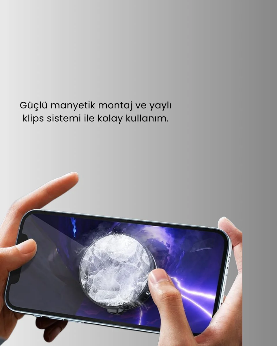 Taşınabilir Telefon Soğutucu - Oyun Performansı ve FPS Artışı