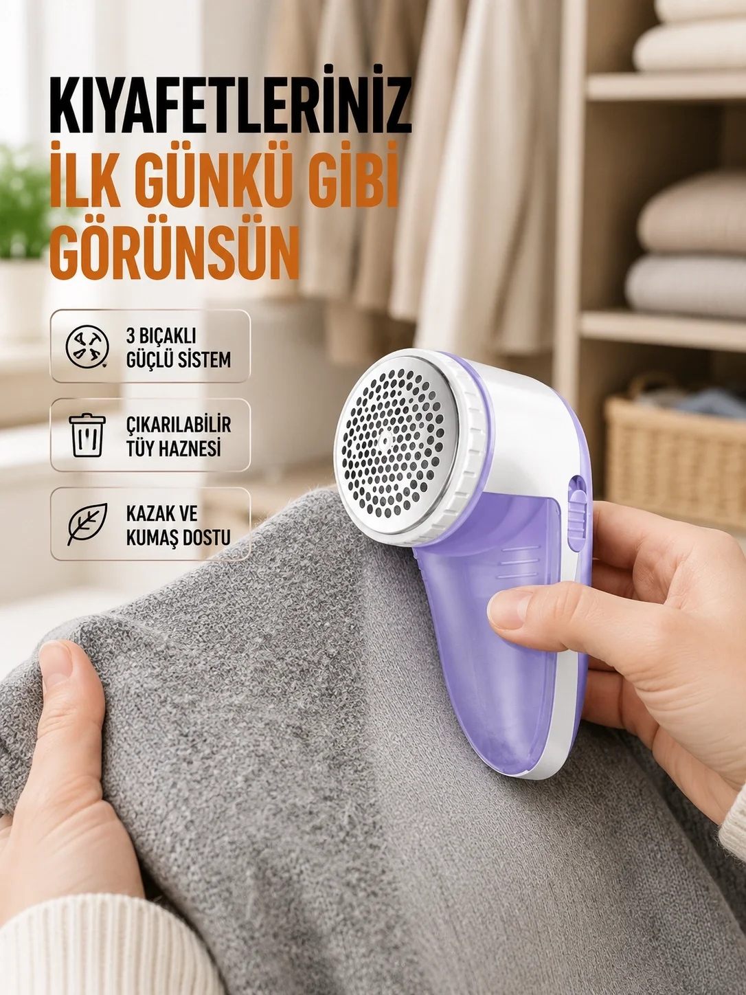 Taşınabilir Tiftik Temizleme Makinesi – Ergonomik Tasarım