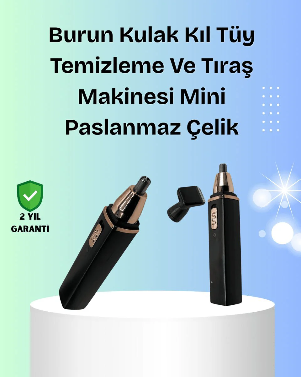 Taşınabilir Tüy Düzeltici - Hassas Bölgeler İçin Sessiz ve Şarjlı Çözüm