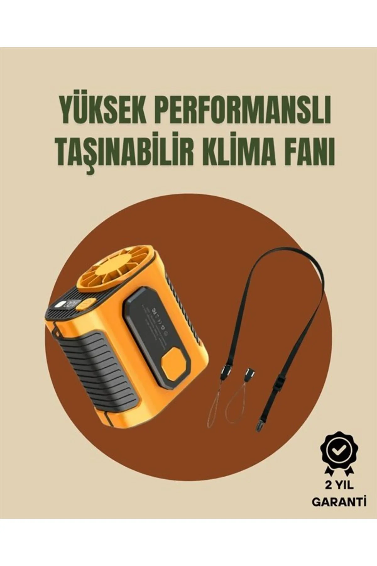 Taşınabilir Usb Şarjlı Turbo Fan – 3 Modlu Soğutma, Hafif & Kompakt