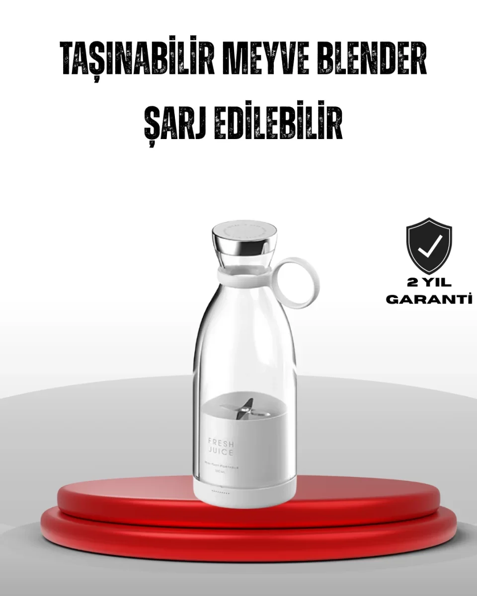 Taşınabilir USB Şarjlı Taze Meyve Suyu Blender - Lisinya Fiyatı, Yorumları ve Özellikleri
