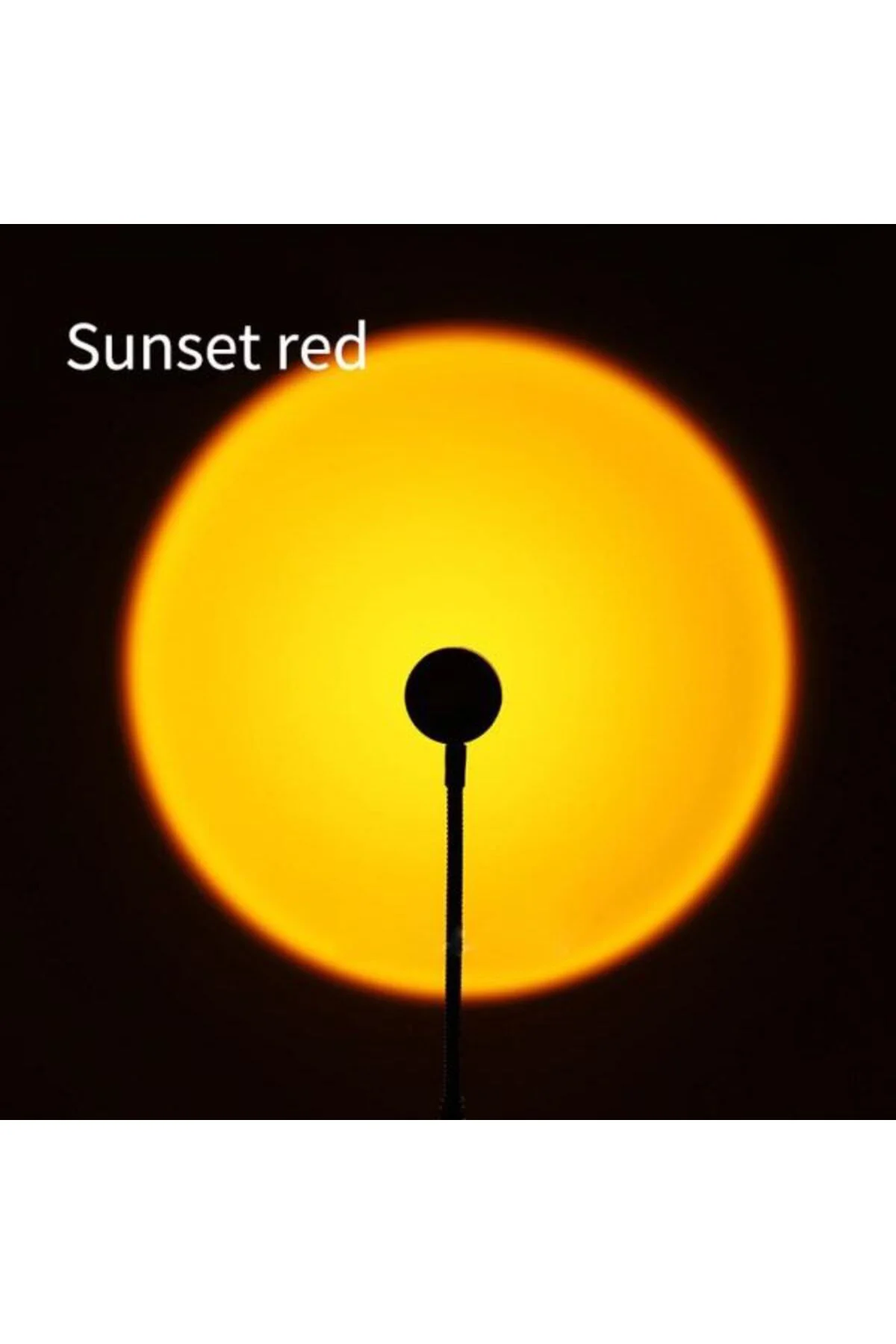 Taşınabilir USB Sunset Gün Batımı Ambiyans Işığı Lamba