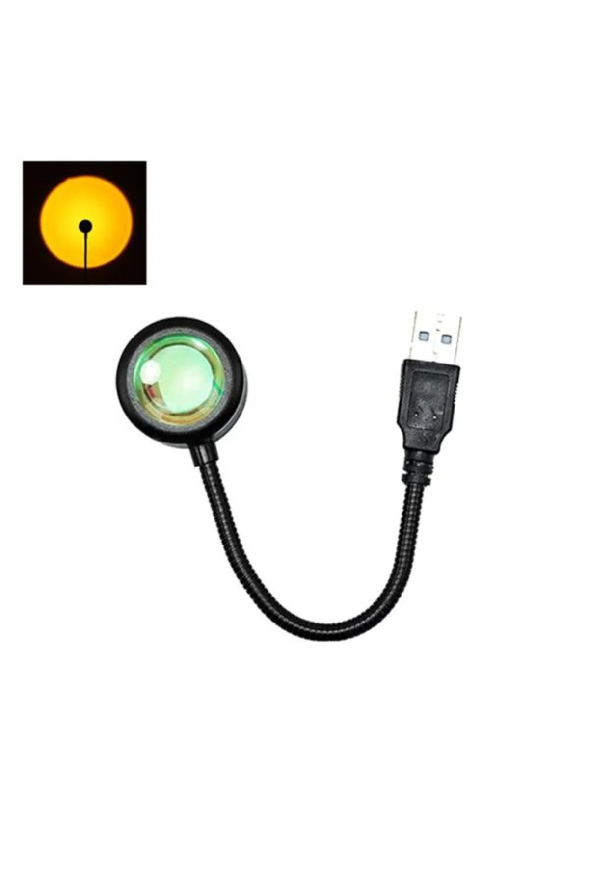 Taşınabilir USB Sunset Gün Batımı Ambiyans Işığı Lamba