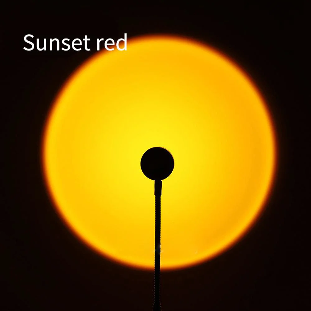 Taşınabilir USB Sunset Lamba: Ev ve Araba İçin Ambiyans Işığı