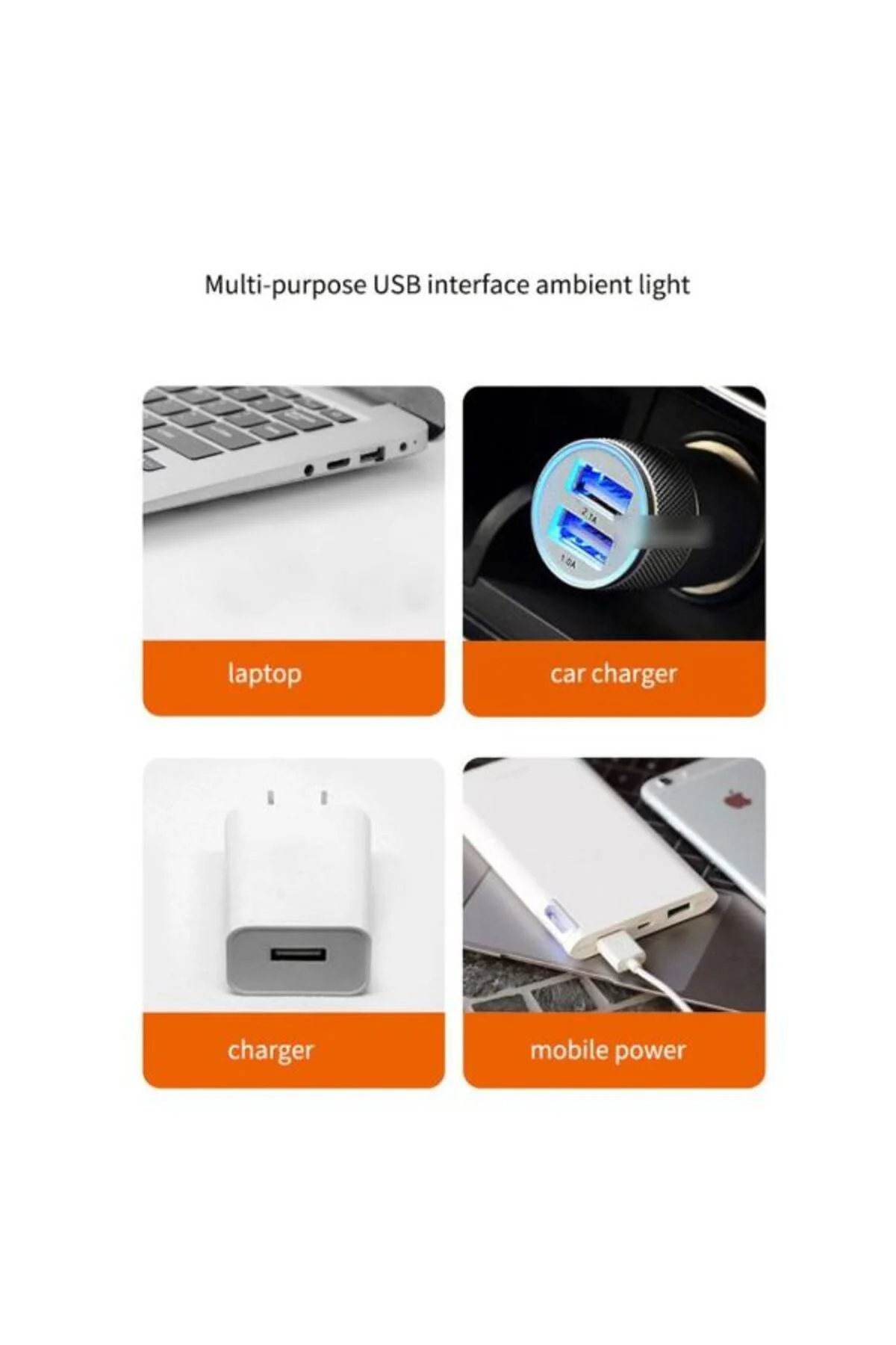 Taşınabilir USB Sunset Gün Batımı Ambiyans Işığı Lamba