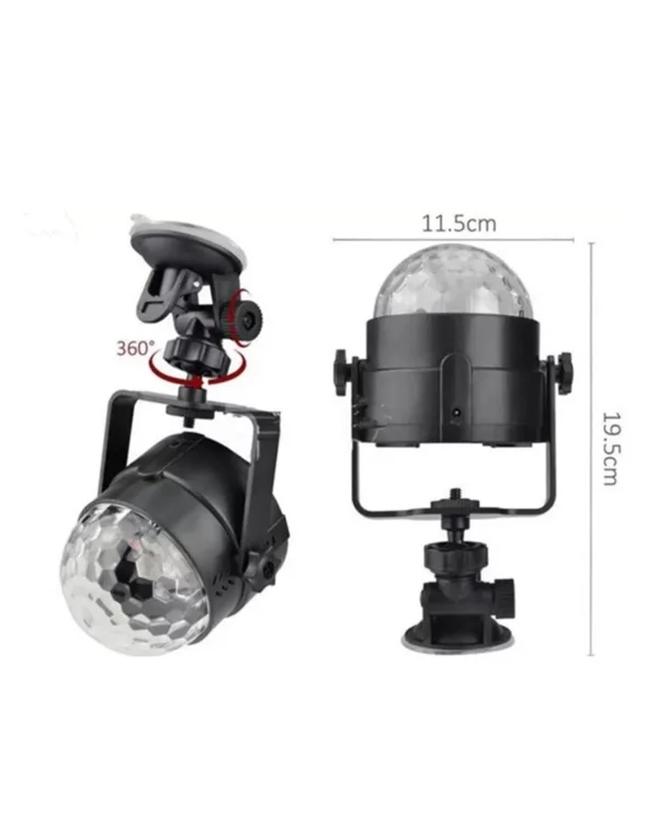 Taşınabilir ve Dayanıklı Plastik Kristal LED Disko Işığı