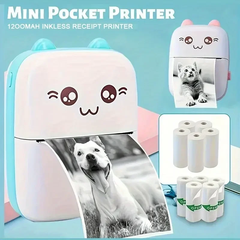 Taşınabilir Yazıcı, Mini Cep Kablosuz Termal Yazıcı Android iOS Akıllı Telefonlar için Uygun, BT Mürekkepsiz Baskı, Etiketler, Fişler, Fotoğraflar, No Taşınabilir Yazıcı, Mini Cep Kablosuz Termal Yazıcı Android iOS Akıllı Telefonlar için Uygun, BT Mürekkepsiz Baskı, Etiketler, Fişler, Fotoğraflar, No Fiyatı, Yorumları ve Özellikleri