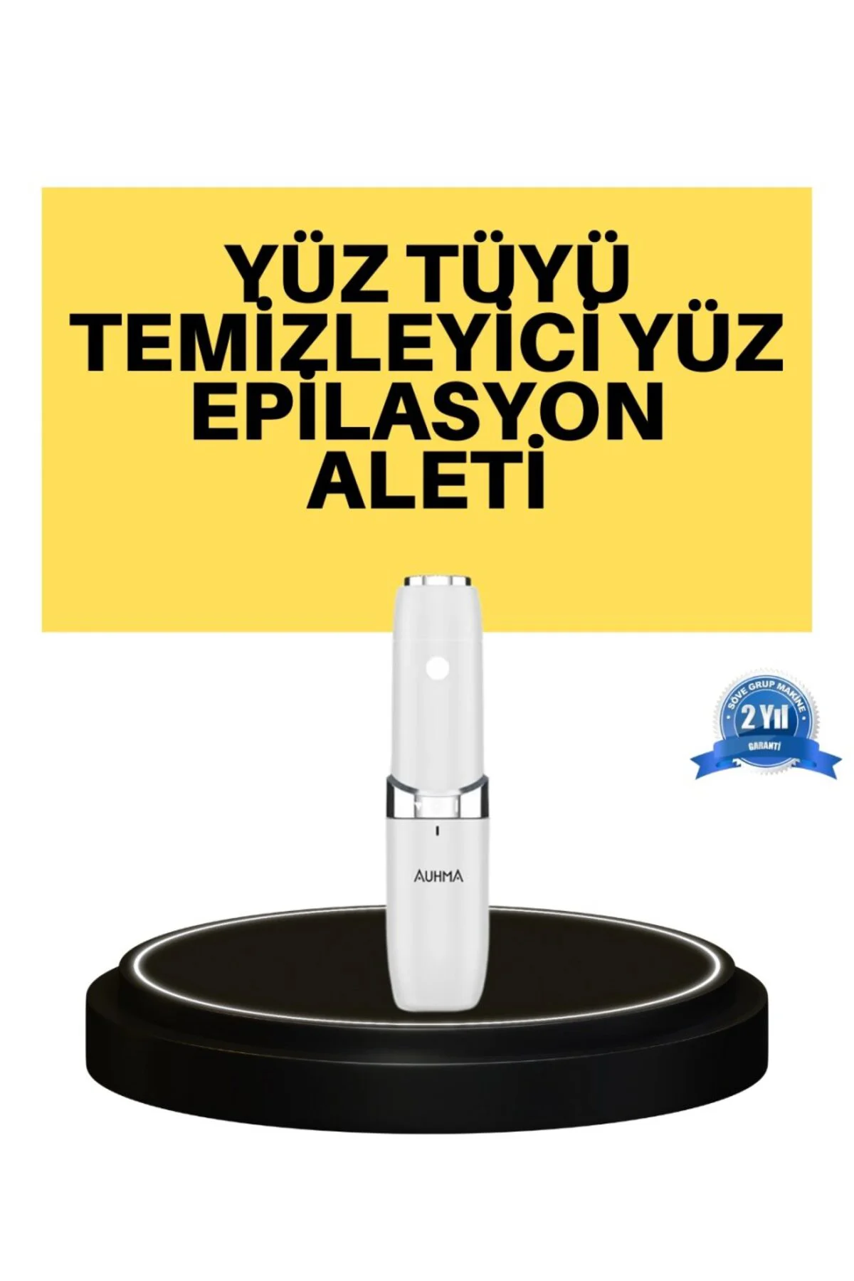 Taşınabilir Yüz Epilatörü Pürüzsüz Ve Konforlu Epilasyon