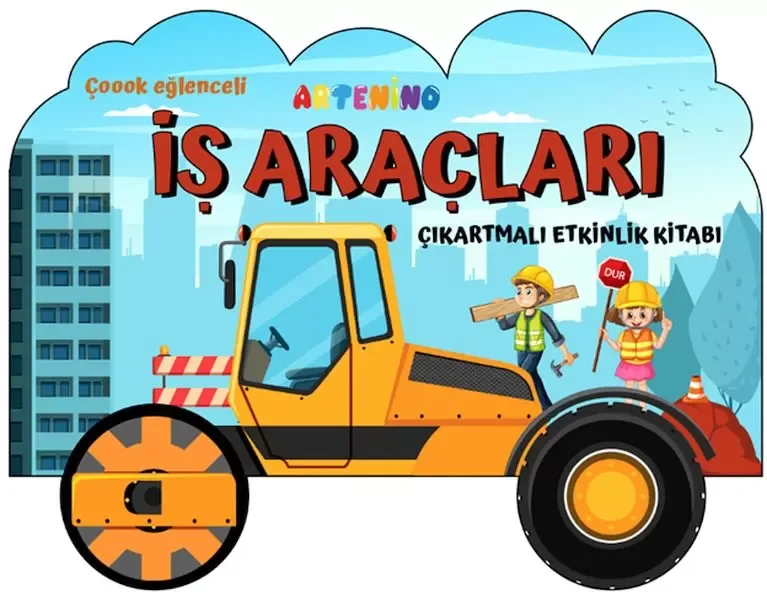Taşıtlar Serisi - İş Araçları Çıkartmalı Etkinlik Kitabı Fiyatı, Yorumları ve Özellikleri