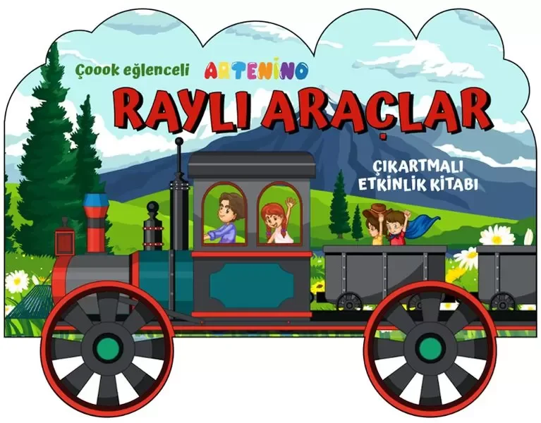 Taşıtlar Serisi - Raylı Araçlar Çıkartmalı Etkinlik Kitabı Fiyatı, Yorumları ve Özellikleri