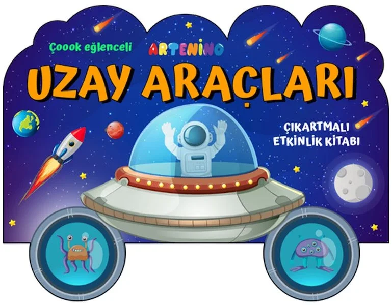 Taşıtlar Serisi - Uzay Araçları Çıkartmalı Etkinlik Kitabı Fiyatı, Yorumları ve Özellikleri