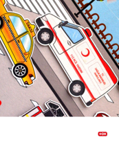 Taşıtları Öğreniyorum Keçe Cırtlı Duvar Panosu , Eğitici Oyuncak