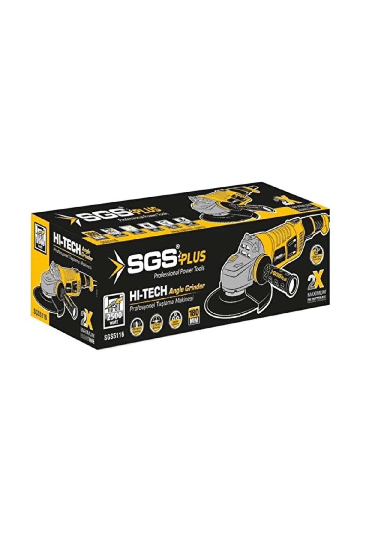 Taşlama Makinesi 2500w 180 mm