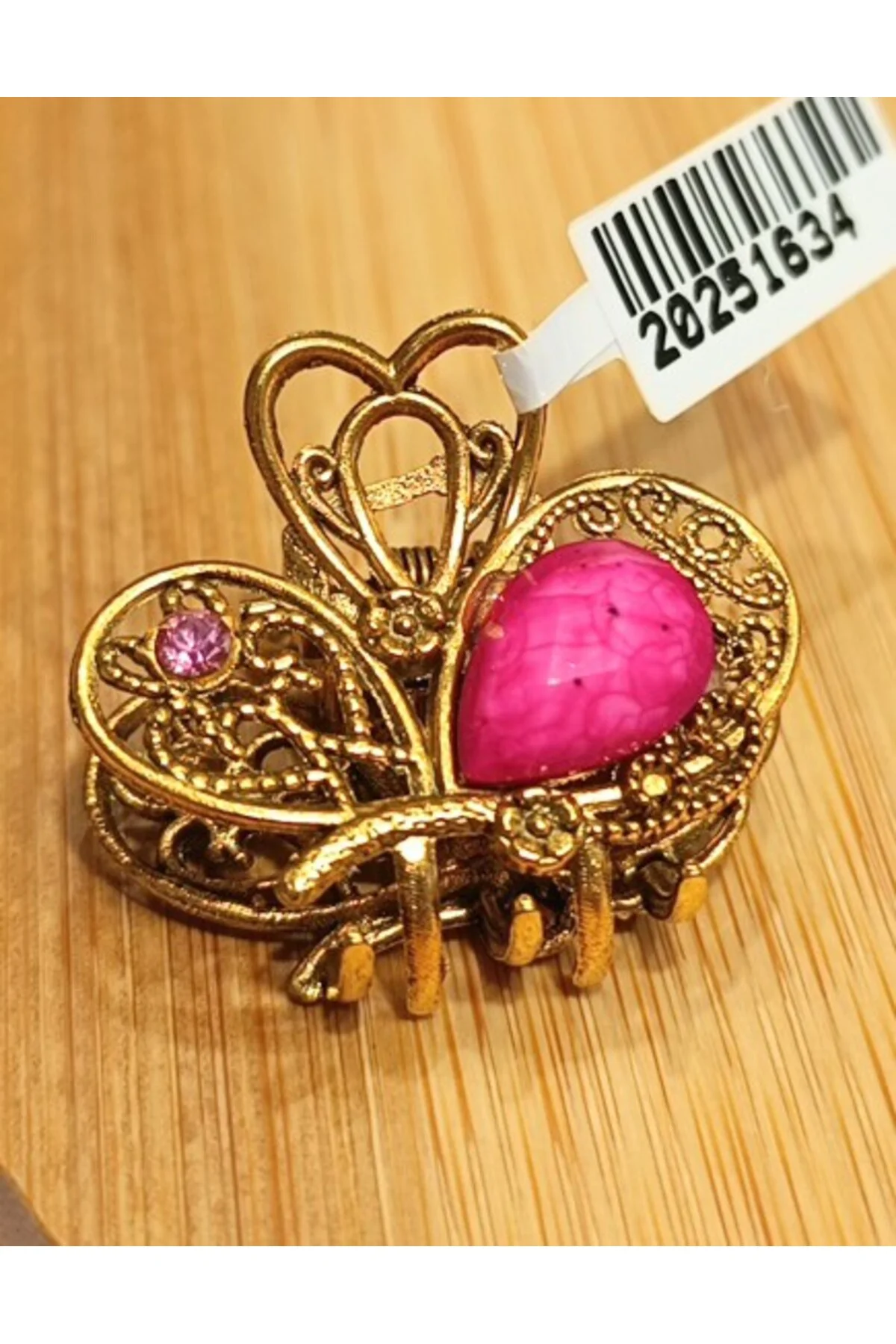 Taşlı Döküm Metal 2.5cm Minik Lüks Toka