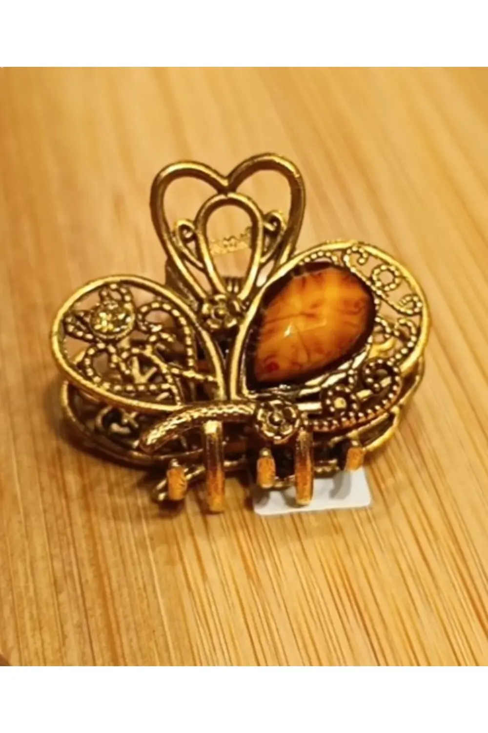 Taşlı Döküm Metal 2.5cm Minik Lüks Toka