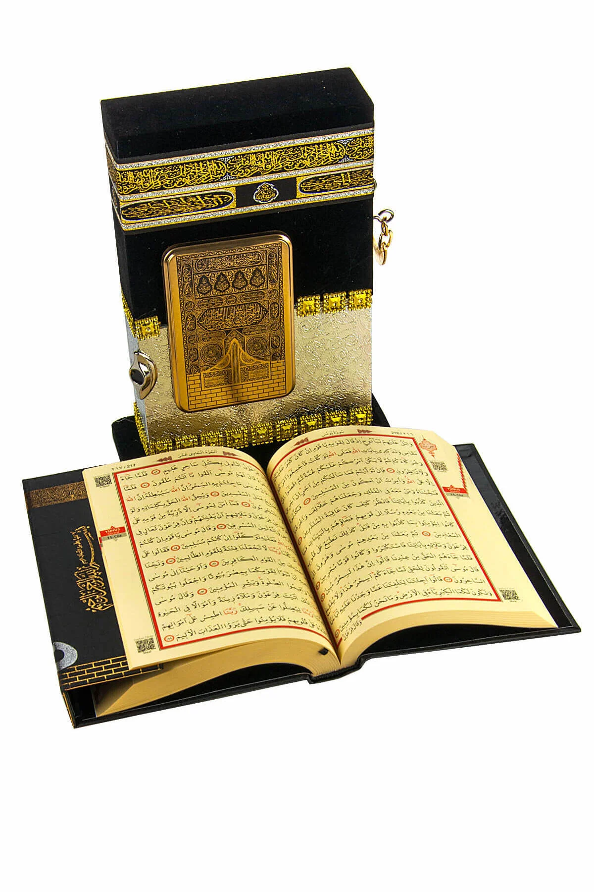 Taşlı Kabe Maketli Kuranı Kerim - Hafız Boy - Gümüş Fiyatı, Yorumları ve Özellikleri