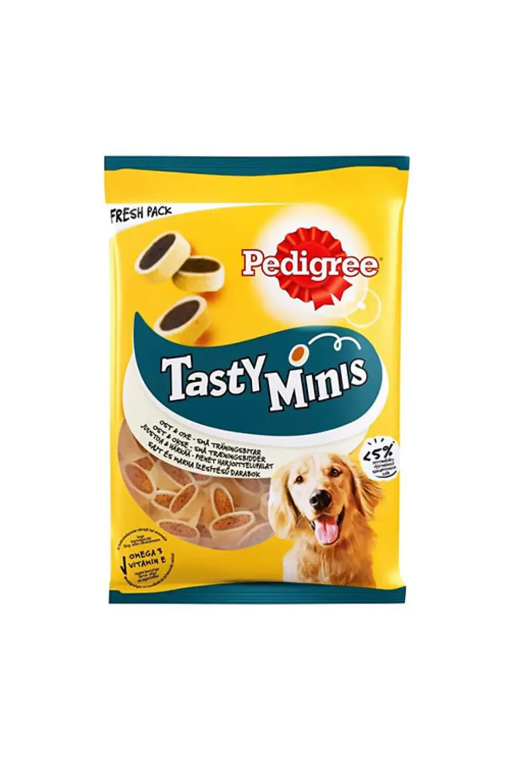 Tasty Minis Sığır Etli ve Peynirli Köpek Ödül Maması 140 Gr