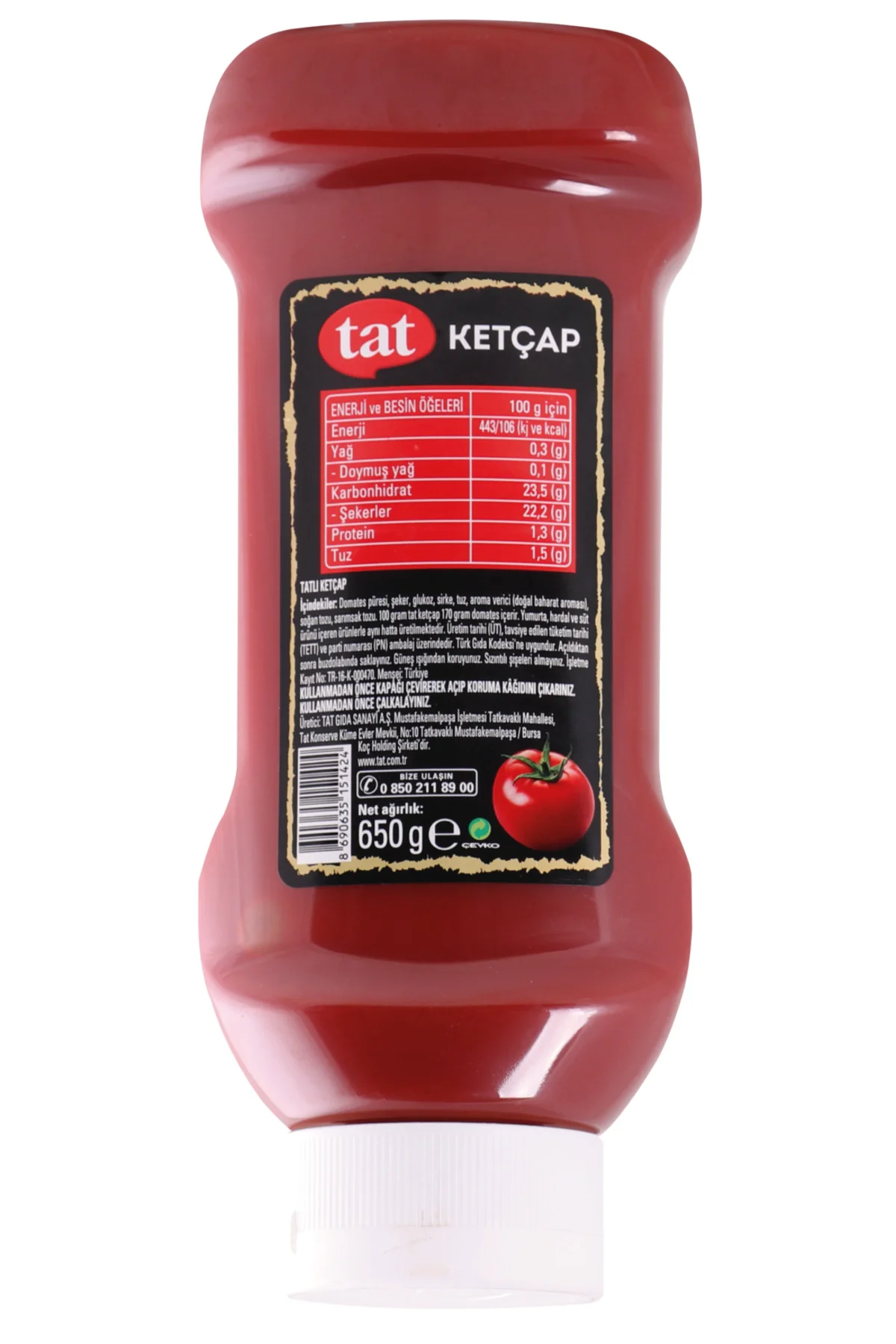 Tat Ketçap 650 G
